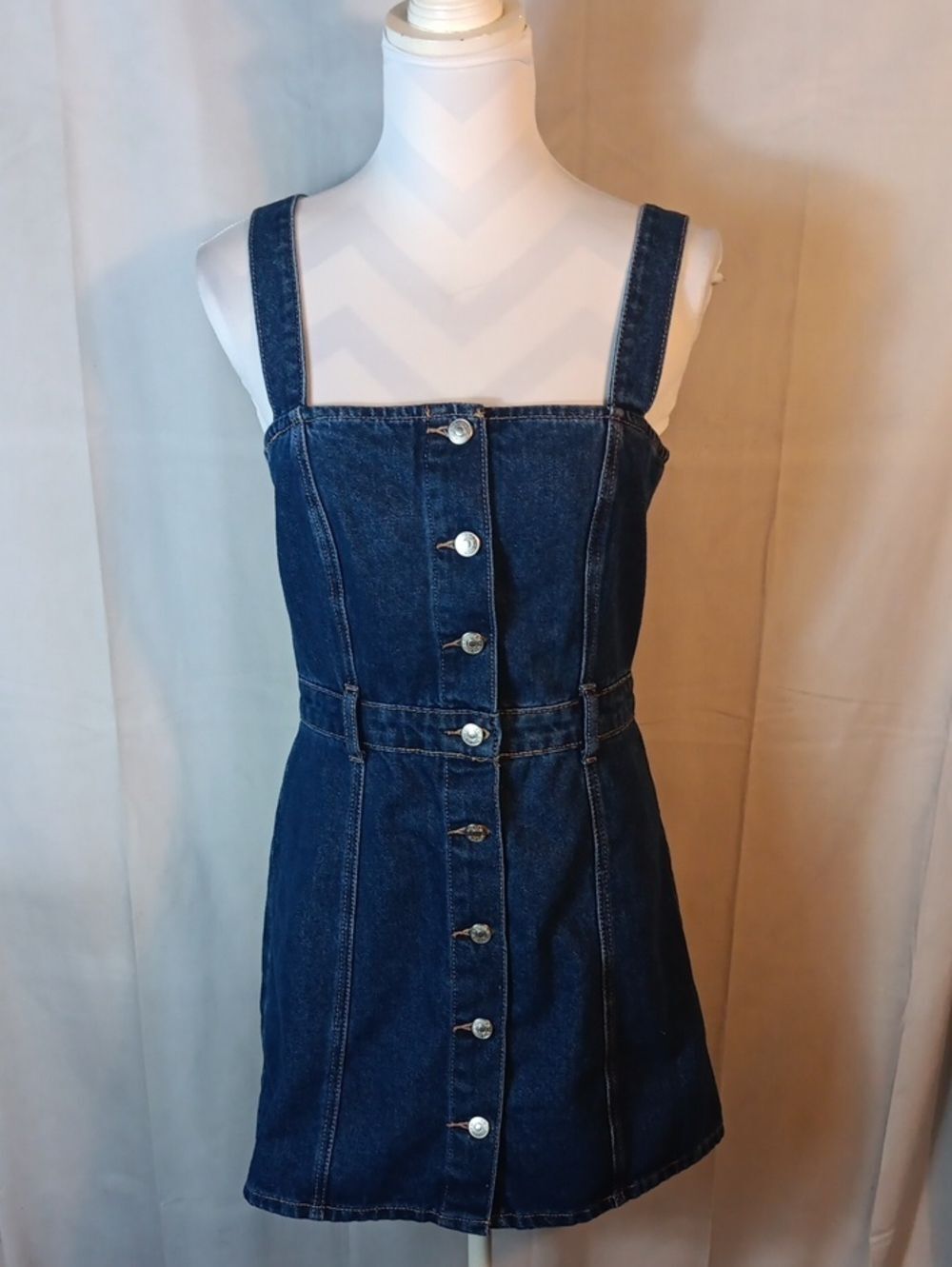 Forever 21 Dark Indigo Denim Mini Dress